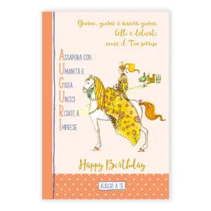 Auguri a Lei - Happy birthday