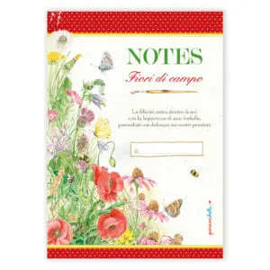 Blocco Notes Fiori di campo