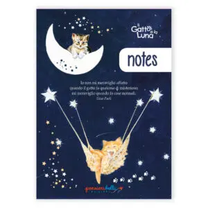 Blocco Notes Il Gatto e la Luna