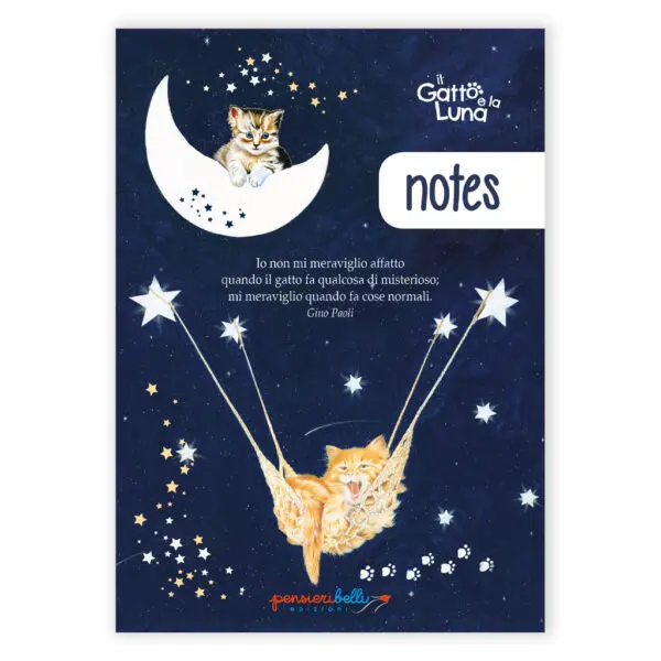 Blocco Notes Il Gatto e la Luna