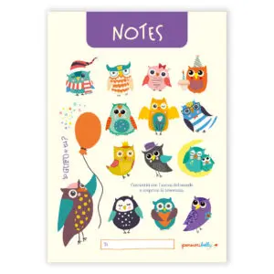 Blocco Notes Io Gufo e tu?