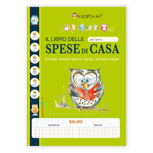 Il libro delle spese di casa - Io Gufo e tu?