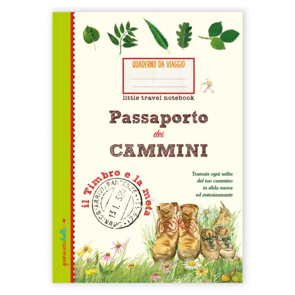 Quaderno da zaino Passaporto dei cammini