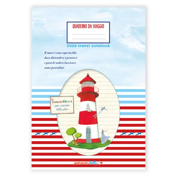 Quaderno da zaino Pensieri belli Faro