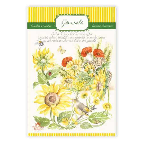 Flowery notes Girasoli