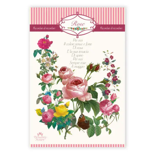 Flowery notes Rose antiche