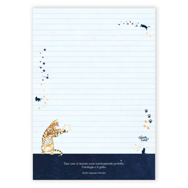 Blocco Notes Il Gatto e la Luna - immagine 3