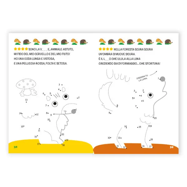 Unisci i Puntini crea tanti Animali - immagine 3