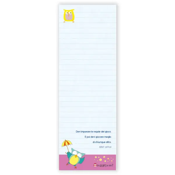 Notes Io Gufo e Tu? - immagine 2
