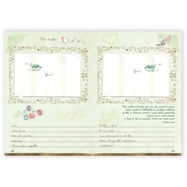 Quaderno albero genealogico di famiglia - immagine 2