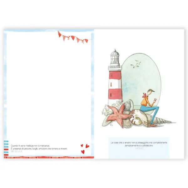 Quaderno da zaino Pensieri belli Faro - immagine 2
