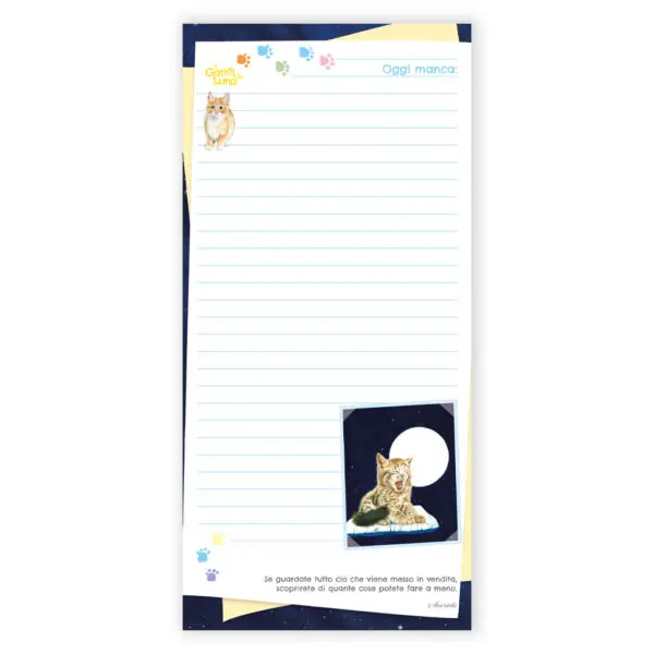 Shopping List Il Gatto e la Luna - immagine 2