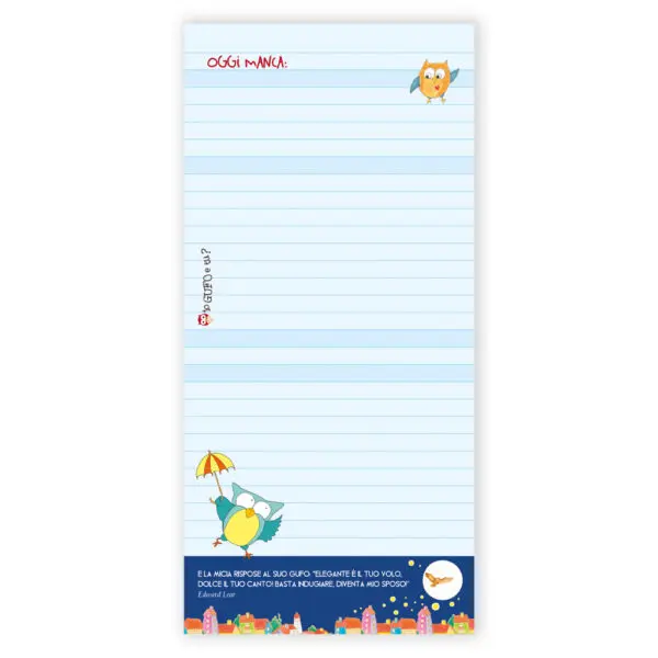 Shopping List Io Gufo e tu? - immagine 3