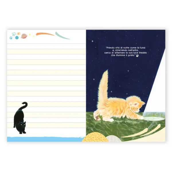 Taccuino di viaggio Il Gatto e la Luna - immagine 3