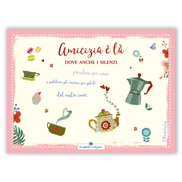 Tovagliette segnaposto L'Amicizia - immagine 3