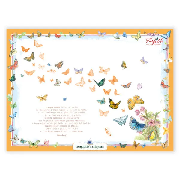 Tovagliette segnaposto Farfalle - immagine 2