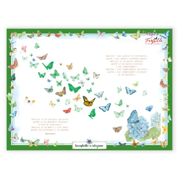 Tovagliette segnaposto Farfalle - immagine 3