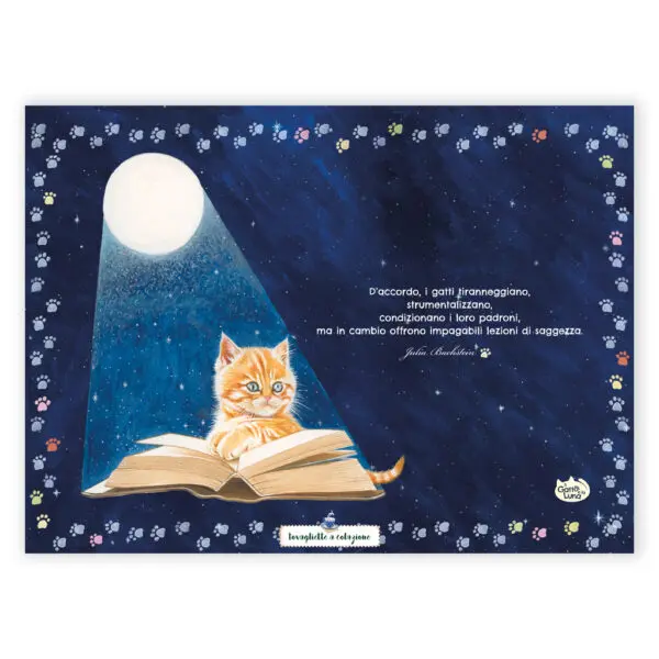 Tovagliette segnaposto Il Gatto e la Luna - immagine 2