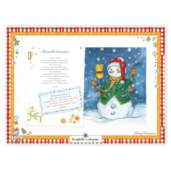 Tovagliette segnaposto Merry Christmas - immagine 2