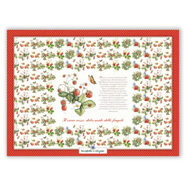 Tovagliette segnaposto Poesie in fiore - immagine 2