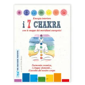 I 7 Chakra con le mappe dei meridiani energetici