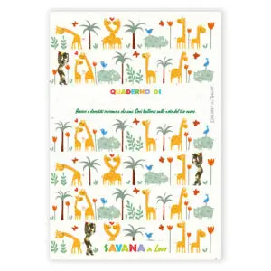 Quaderno Giraffe