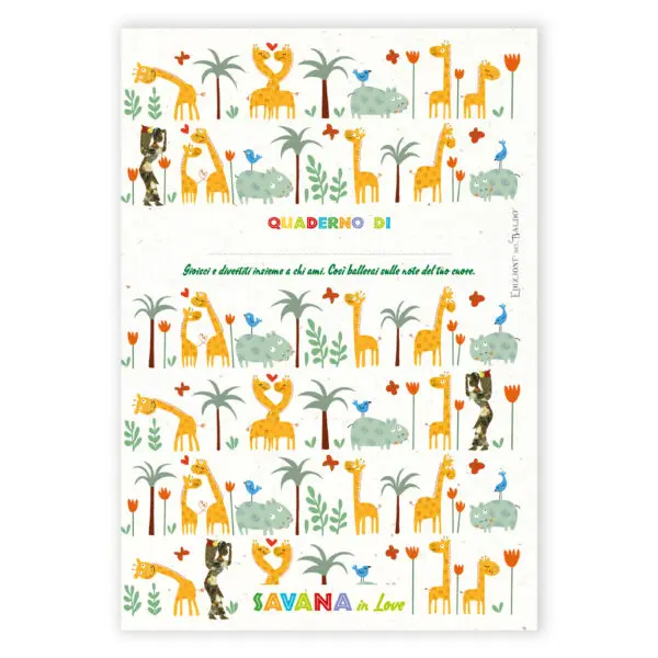 Quaderno Giraffe