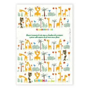 Quaderno Giraffe