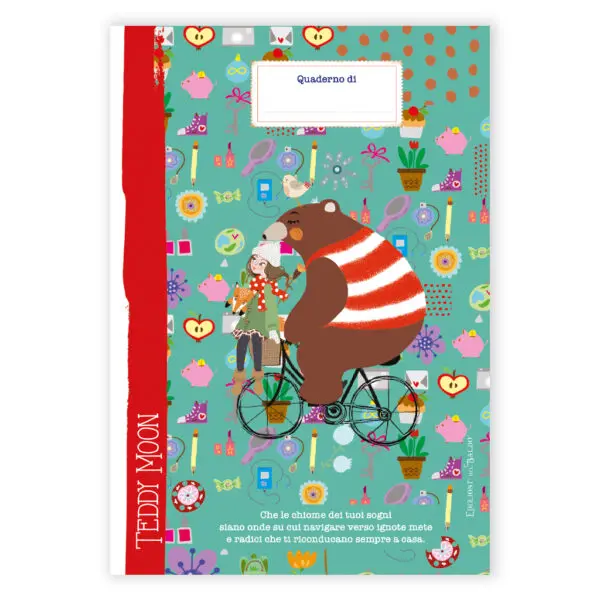Quaderno Teddy Moon