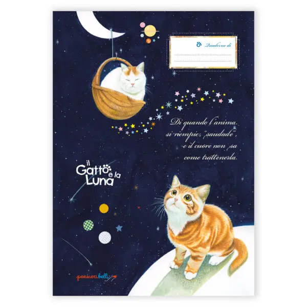 Quaderno Il Gatto e la Luna