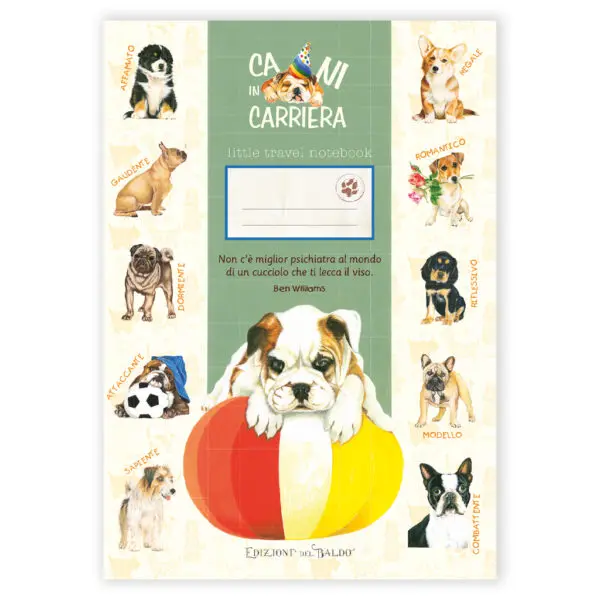 Quaderno da zaino Cani in carriera