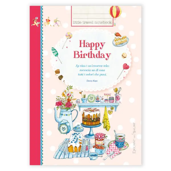 Quaderno da zaino Happy Birthday