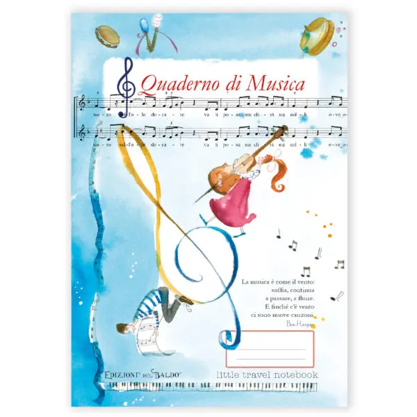 Quaderno da zaino Musica