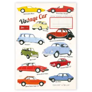 Quaderno da zaino Vintage Car