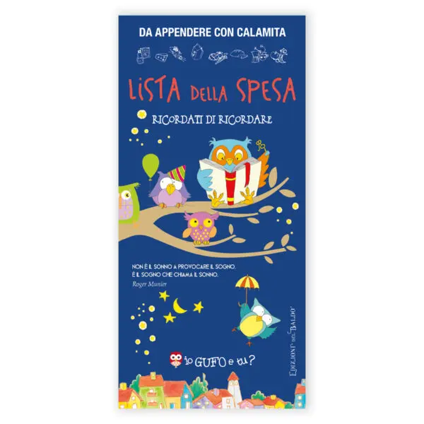 Shopping List Io Gufo e tu?