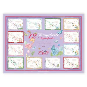 Tovagliette segnaposto Farfalle