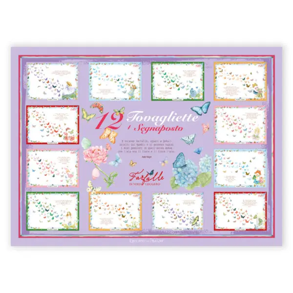 Tovagliette segnaposto Farfalle