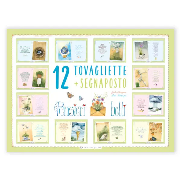 Tovagliette segnaposto Pensieri Belli