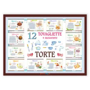 Tovagliette segnaposto Torte therapy