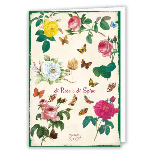 Flowercard Rose e di spine