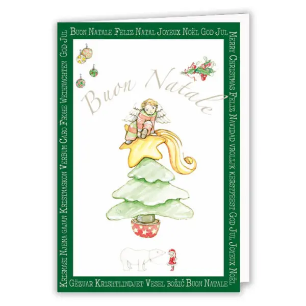 Buon Natale! - Bimbo sull'albero di Natale