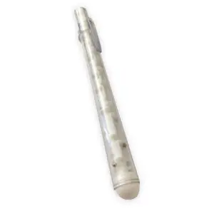 Penna a sfera labirinto bianco