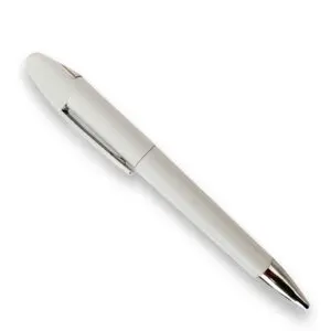 Penna a sfera plastica bianco