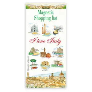 Shopping list I Love Italy