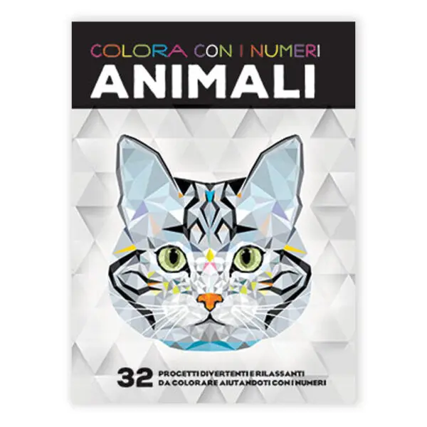 Colora con i numeri. Animali.