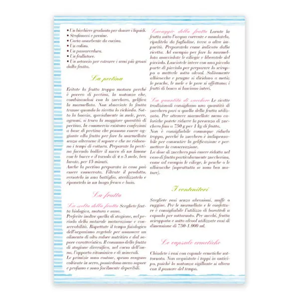 Etichette adesive marmellate Giallo - immagine 2