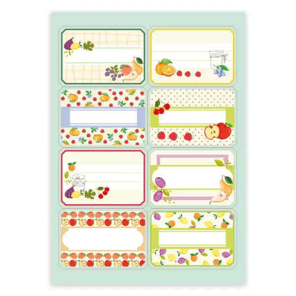 Etichette adesive marmellate Verde - immagine 3