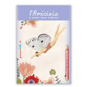 Mini blocco L'amicizia Viola