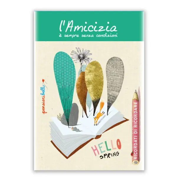 Mini blocco L'amicizia Verde
