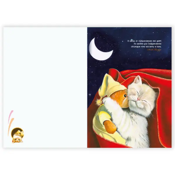Quaderno da zaino Il Gatto e la Luna Sulla luna - immagine 2